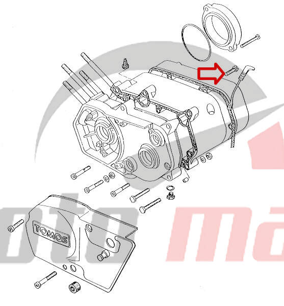 Screw inbus m6x16 mm