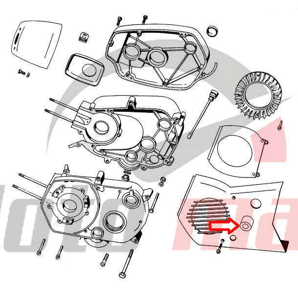 Rubber carrier plate tomos