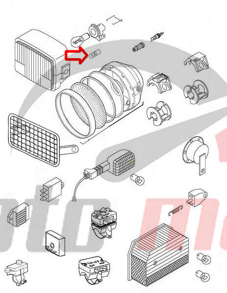 Bulb 6v 4w tomos