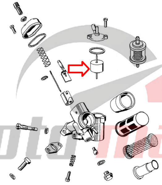 Float carburettor tomos apn bing