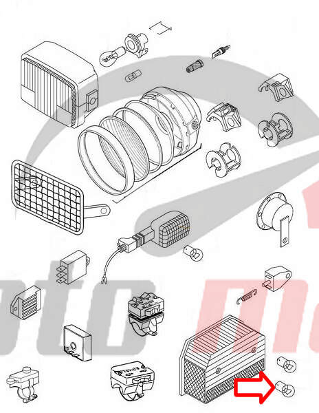 Bulb 12v 5w tomos