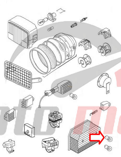 Bulb 12v 10w