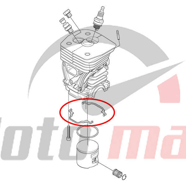 Cylinder gasket h 455 460 461