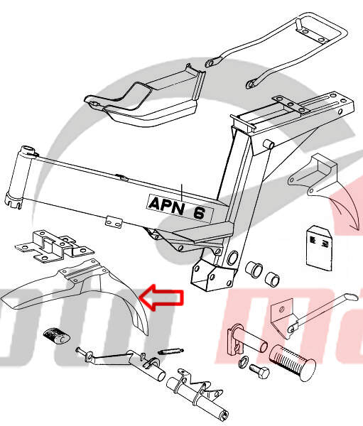 Fender front tomos apn6 new type or