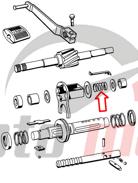 Spring selector forks tomos apn