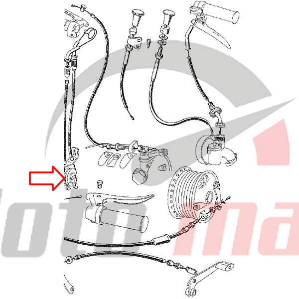 Roll cable of gearbox t12