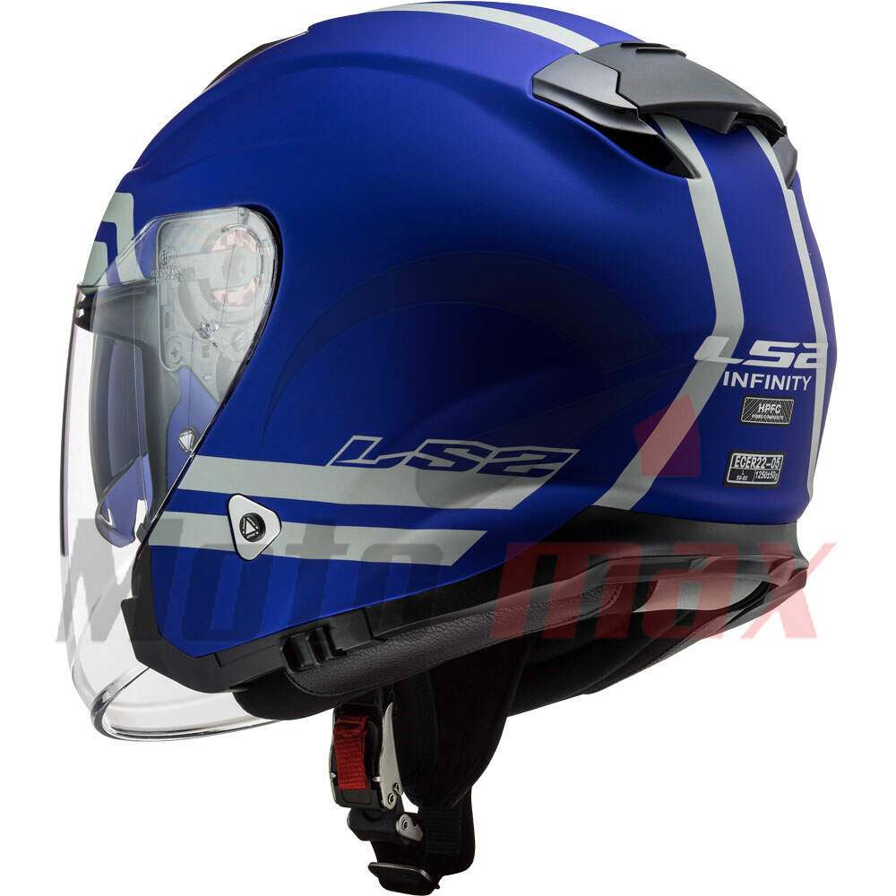 Helmet ls2 jet of521 infinity hyper  mat blue xl