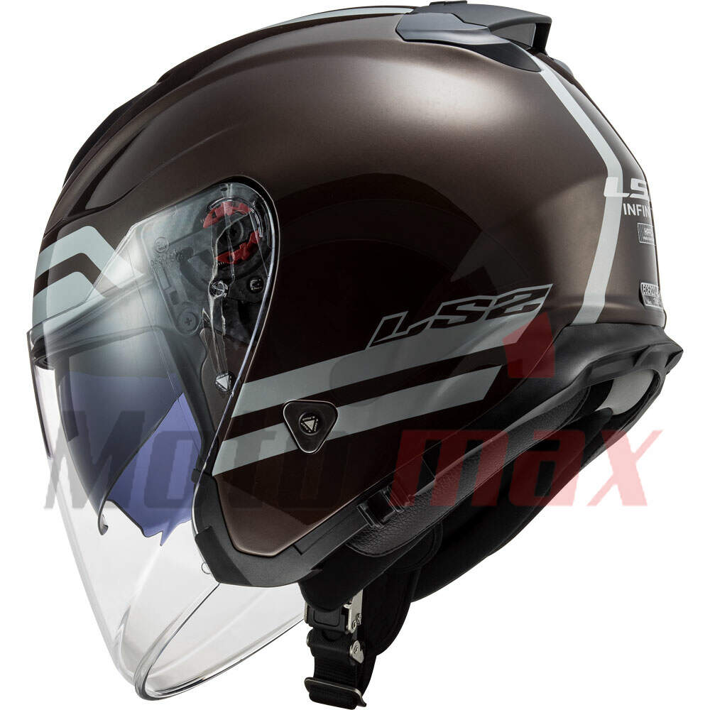 Helmet ls2 jet of521 infinity hyper  wood m