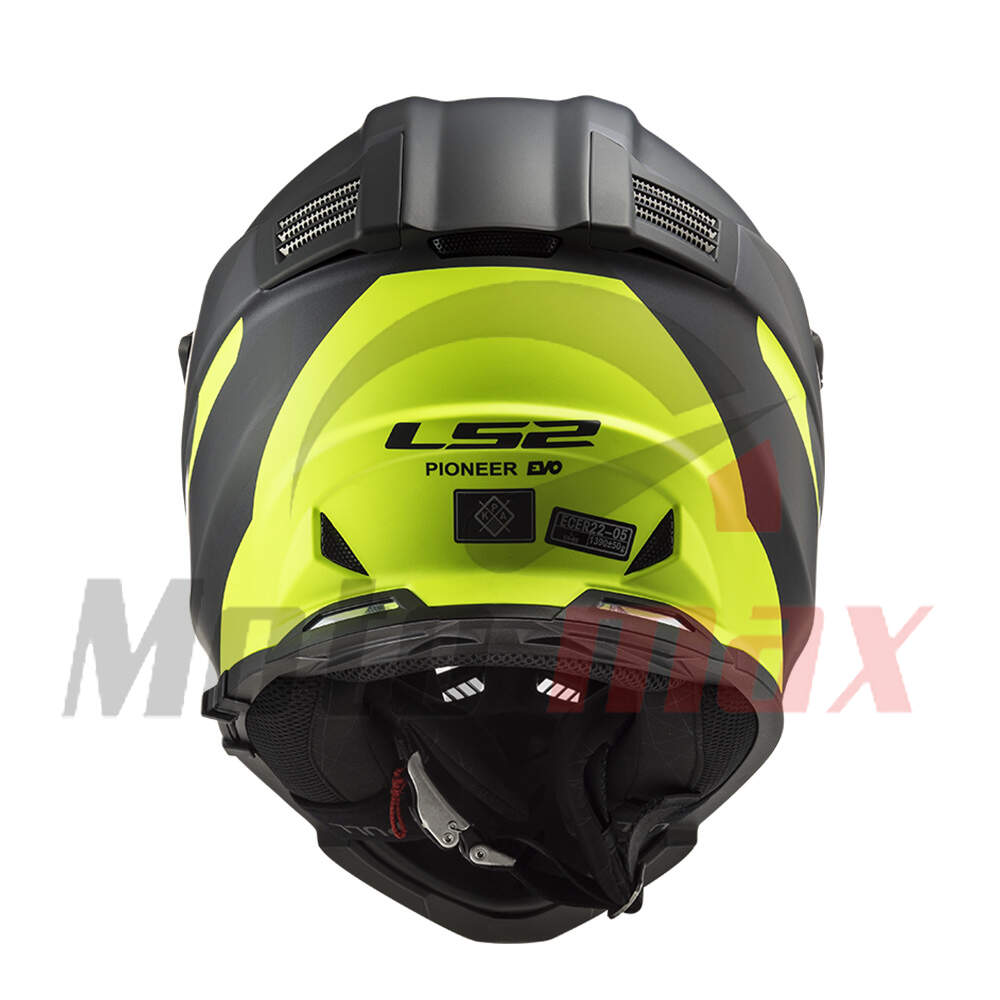 Helmet ls2 cross mx436 pioneer evo router black yellow m