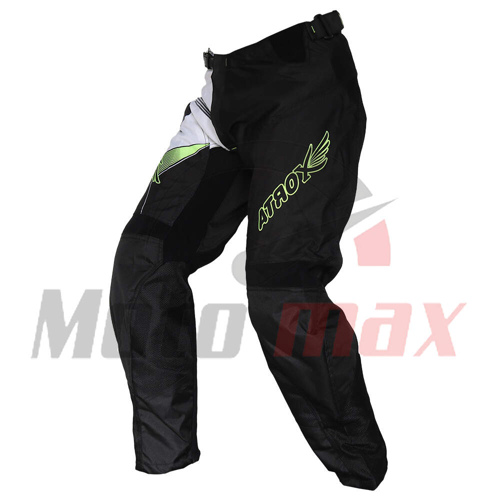 Pantalone ATROX MX crno zelene XL