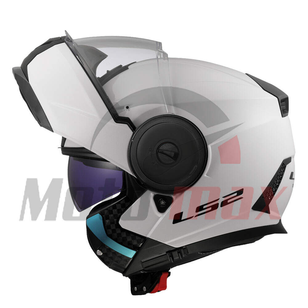 Kaciga ls2 flip up ff902 scope ii solid bela l