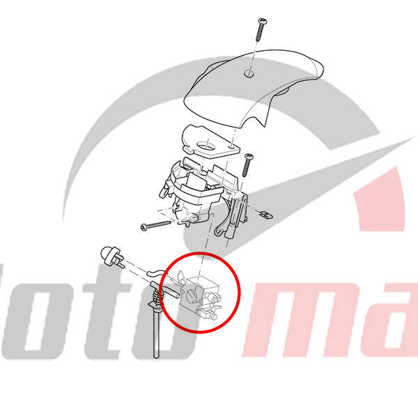 Carburetor dolmar ps 34 zama c1q-dm9b