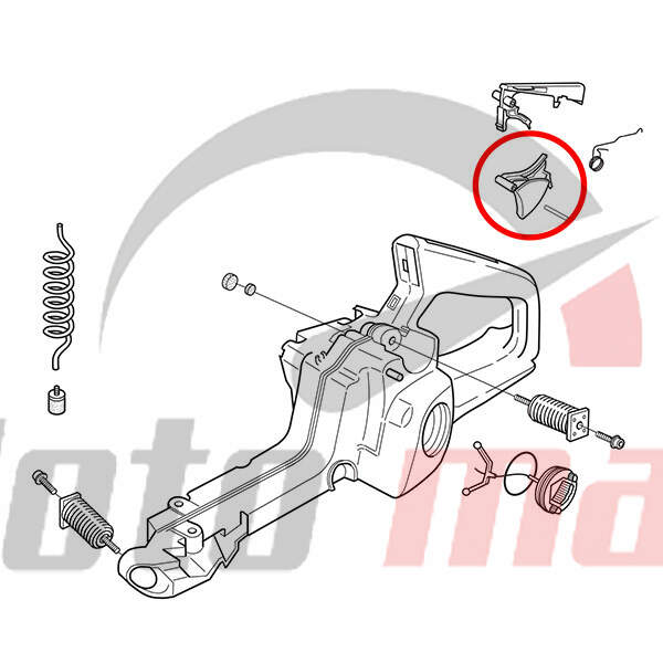 Throttle trigger h 340 345 350 359