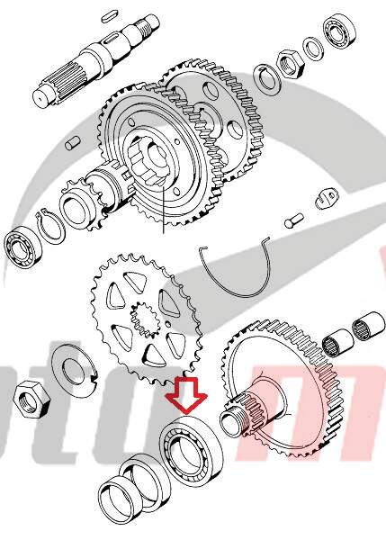 Lezaj 30x55x13 6006 skf