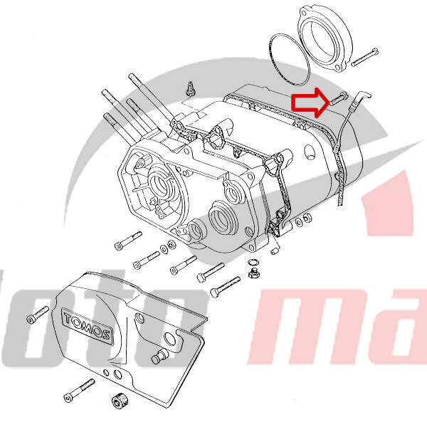 Screw inbus m6x16 mm nickel