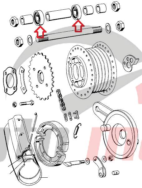 Bearing 6001 platinum