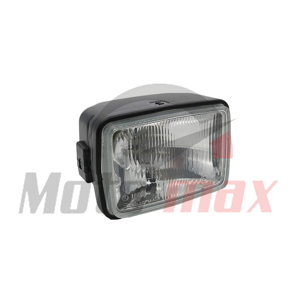 Headlight tomos a3. apn cube with glass and bulb saturnus or