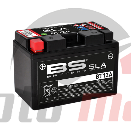 Akumulator BS 12V 10Ah gel BT12A-BS levi (150x87x105)