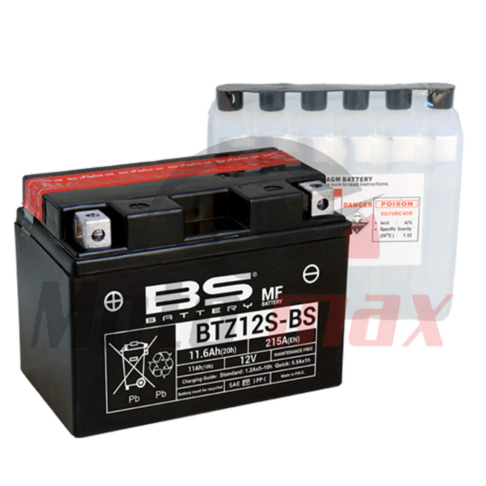 Akumulator bs 12v 11ah gel btz12s-bs levi plus (150x88x110) 210ah