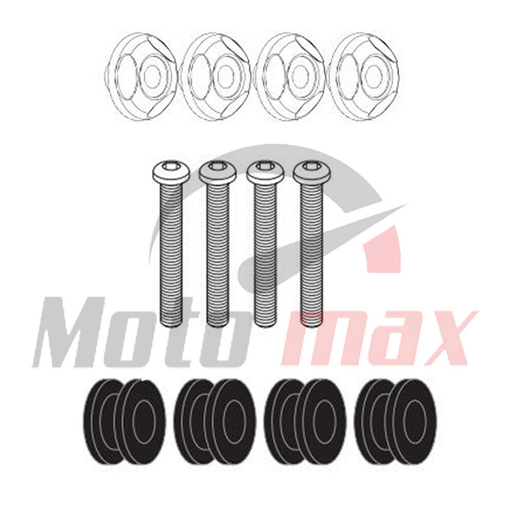 Kit za montazu vizira Kappa Yamaha N Max 21-24 D2153KITK