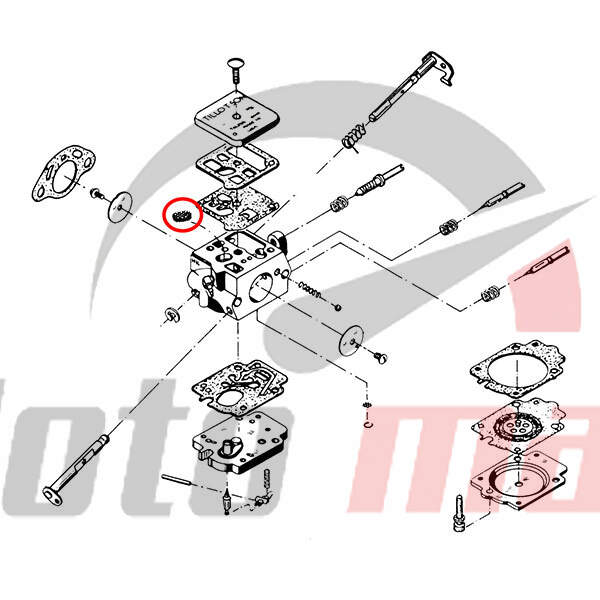 Strainer filter carburetor walbro bigger