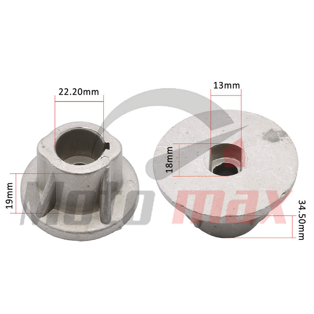 Blade adaptor castelgarden a: 22,2 b: 36 c: 20 mm