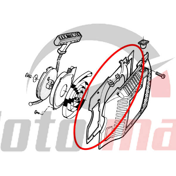 Fan housing segment h 61 new type mtb