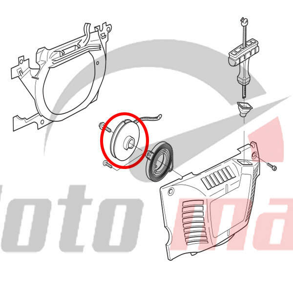 Rope rotor h 340 345 346 350 china