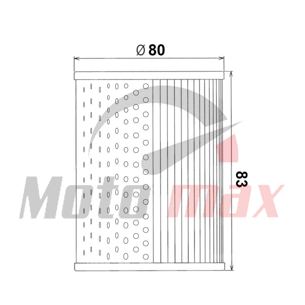 Oil filter hf126 hiflo