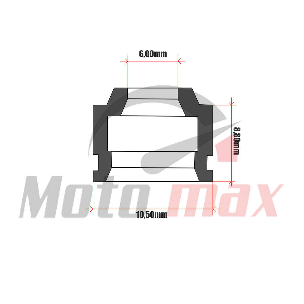 Teflon ventila honda nx 650 dominator athena kom