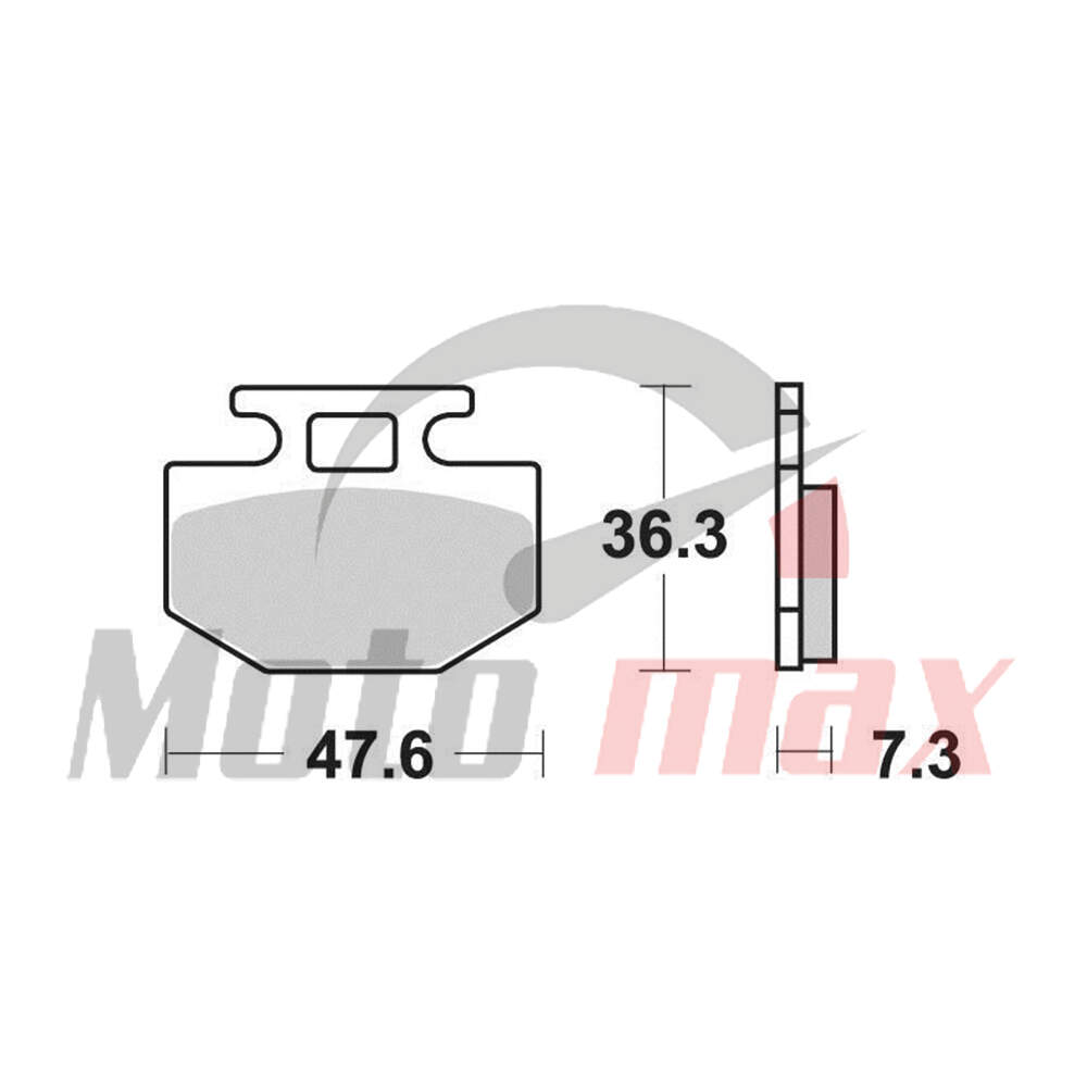 Brake pads KYOTO S1137N (organic)