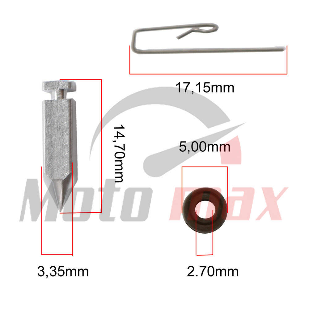 Igla plovka tec v40 50 60 fi 4,35x14,7 mm