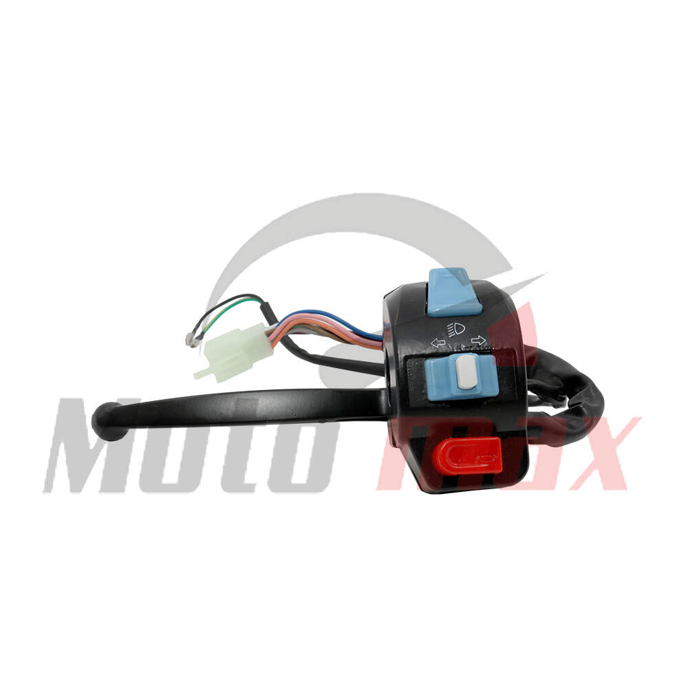 Left indicator switch with brake lever sprint max 50cc