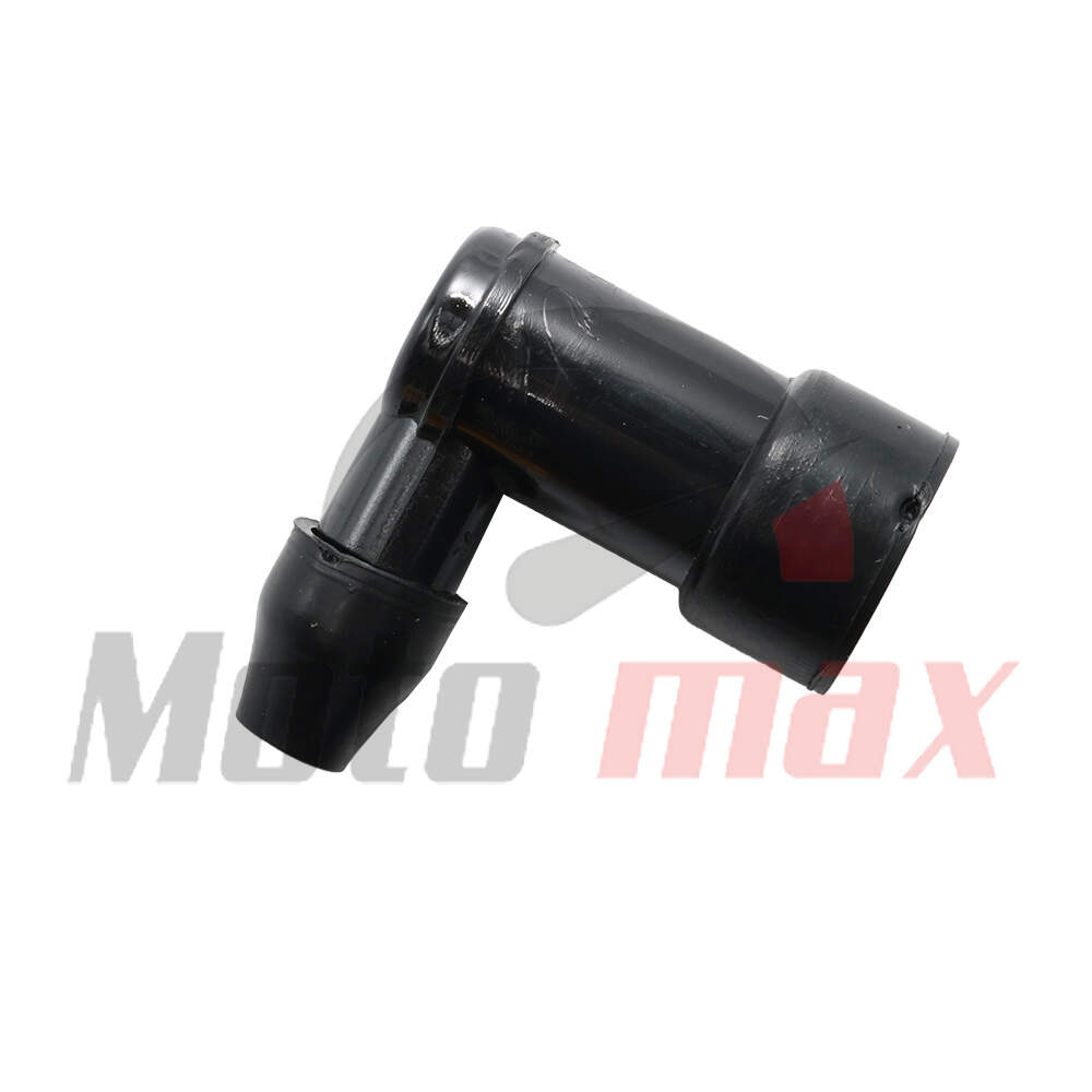 Spark plug cap short black vicma