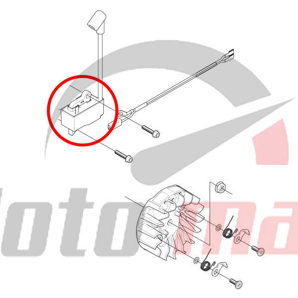 Ignition coil h 435 440 445 450 ital