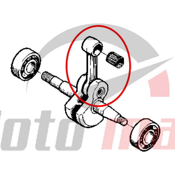 Connecting rod h 51 55 262 ital